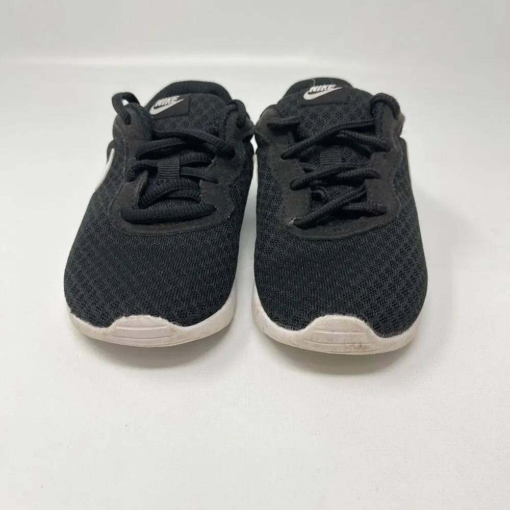 Nike Tanjun PS Black White Shoes Sneakers 818382-011 Youth Child Size 11C